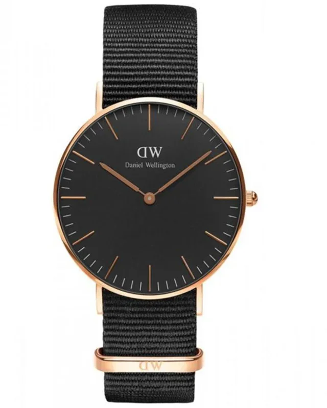 Daniel Wellington Unisex Classic Round Black Watches