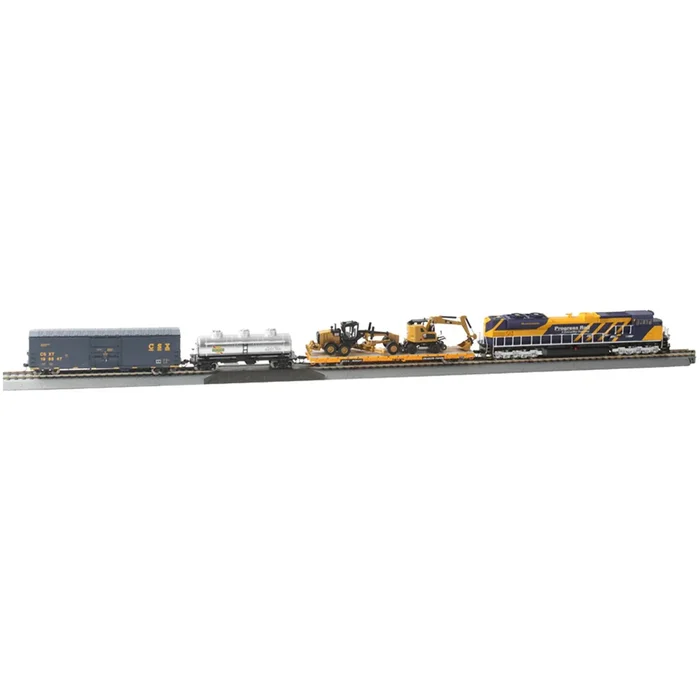Diecast Masters 1/87 (HO) Diecast Train Set – Progress Rail 100th Anniversary