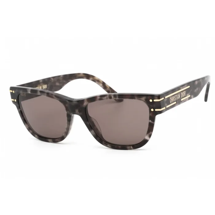 Dior Women’s Sunglasses – Grey Plastic Cat Eye Shape Frame | DIORSIGNATURE S6U 20A