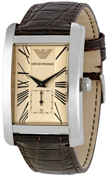 Emporio Armani Classic Leather Strap Men’s Watch AR0154Watch » Aventhrelle
