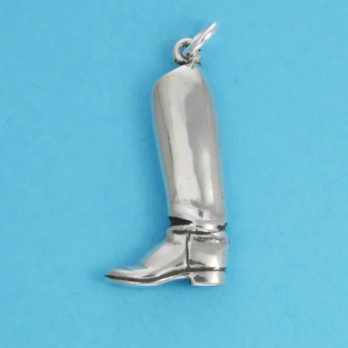 English Riding Boot Charm