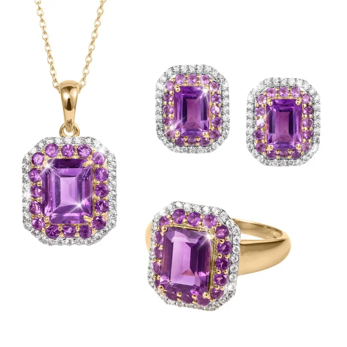 Eternal Amethyst CollectionWatch & Jewelry Set
