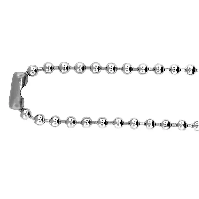 Falcon: 3.2mm 18 inch Ball Chain 316 Stainless Steel