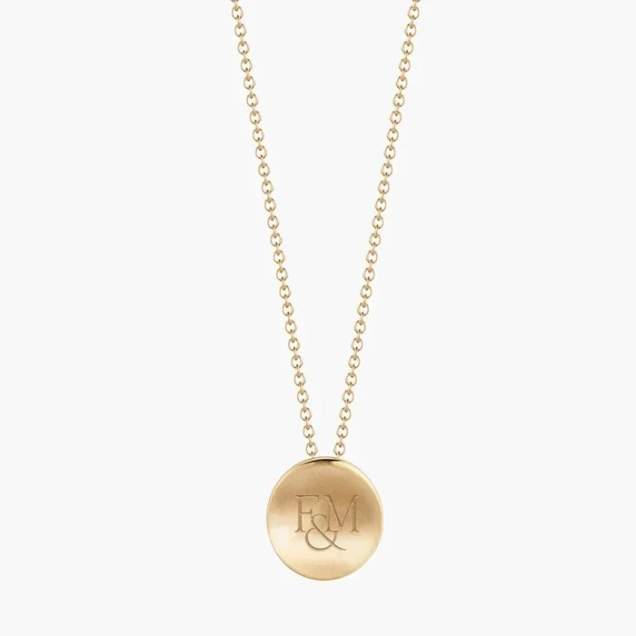 Franklin & Marshall Logo Necklace