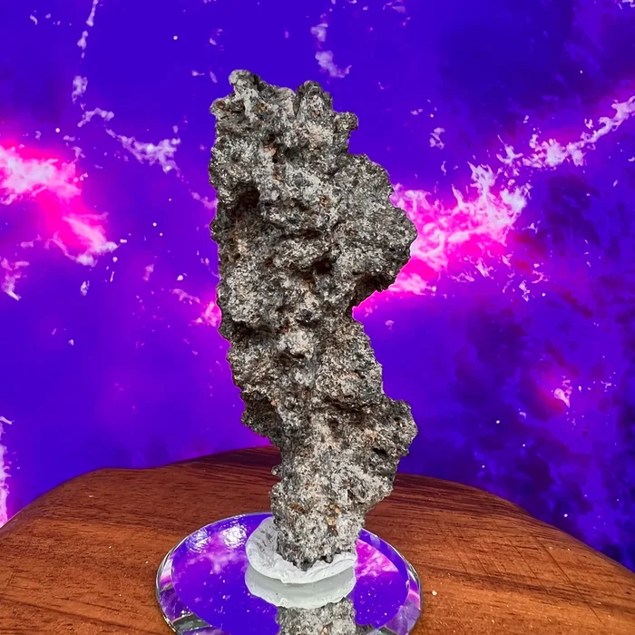 Fulgurite Lightning Natural Glass, Morocco #101