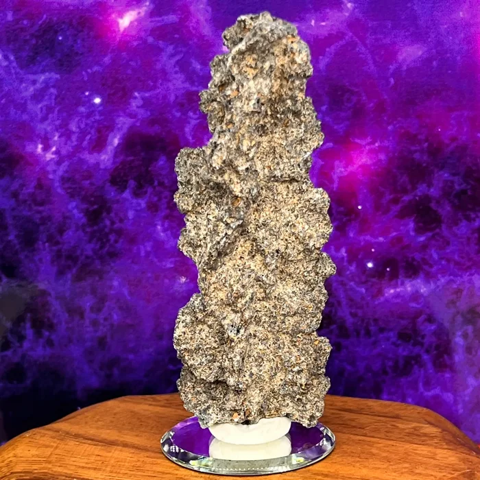 Fulgurite Lightning Natural Glass, Morocco #14