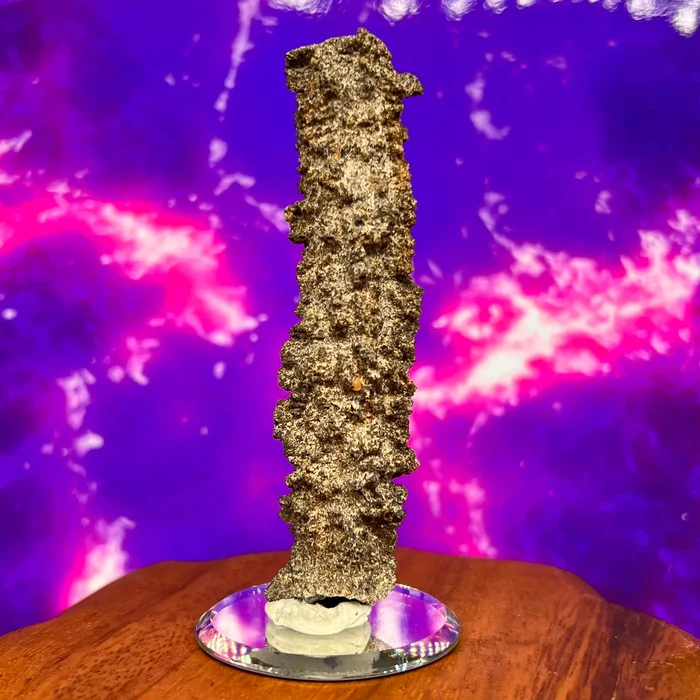 Fulgurite Lightning Natural Glass, Morocco #78