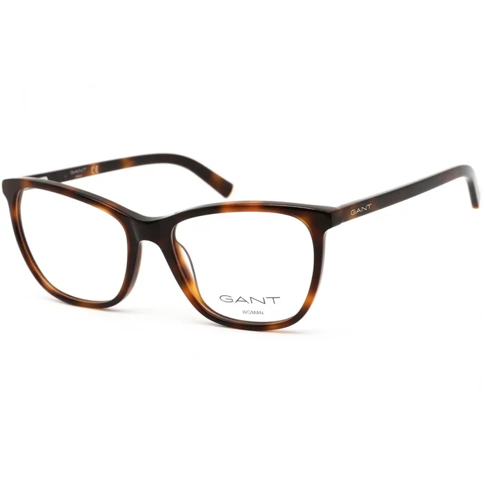 Gant Women’s Eyeglasses – Blonde Havana Cat Eye Shaped Plastic Frame | GA4125 053