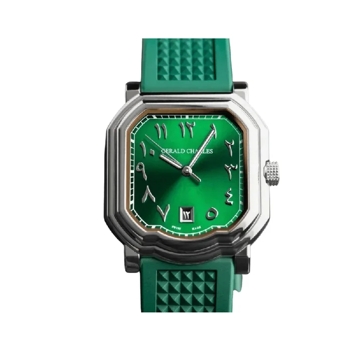 Gerald Charles Maestro 2.0 Ultra-Thin GC2.0-WG-AJ-02 Green Arabic Dial Special EditionLuxury Watch