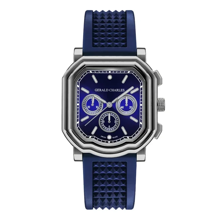 Gerald Charles Maestro 3.0 Chronograph 39mm Mens Watch Blue MPN: GC3.0-TN-01