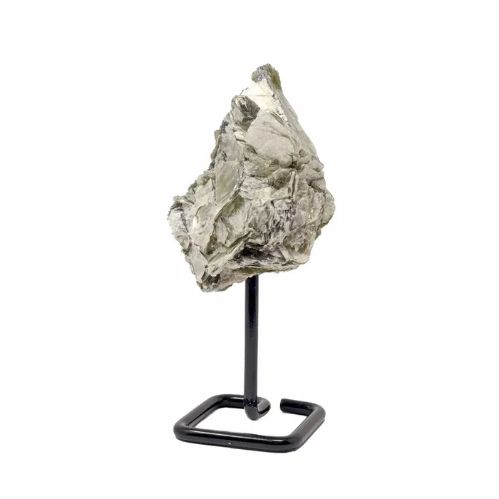Golden Mica Specimen on Pin Stand