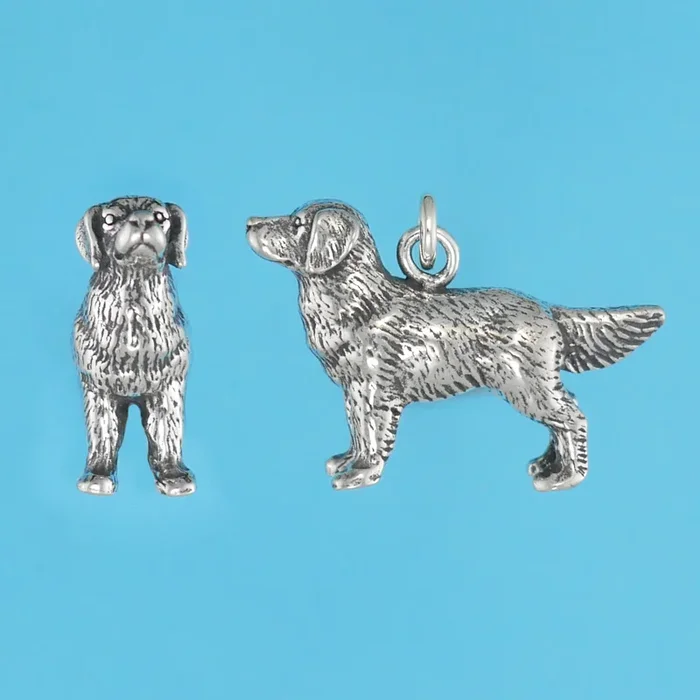 Golden Retriever Charm