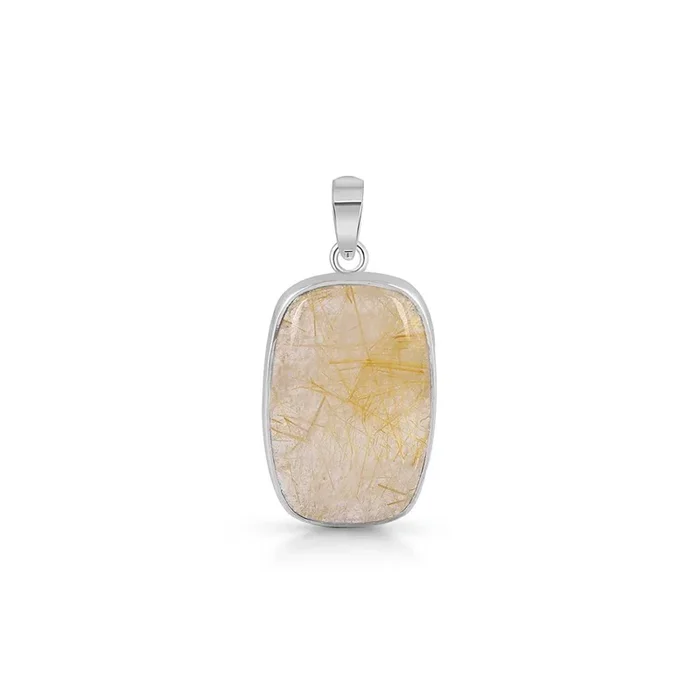 Golden Rutile Pendant-(GDR-P-1.)