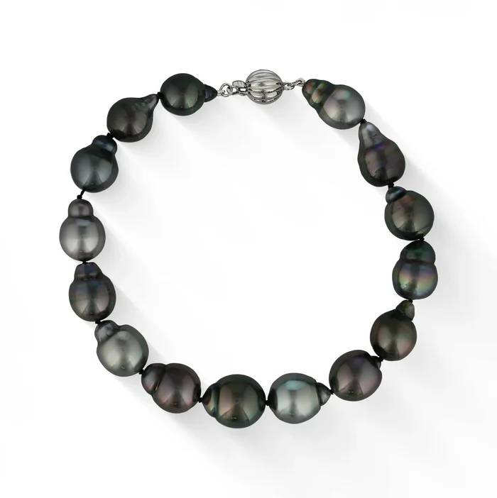 Graduated Baroque Tahitian Pearl Bracelet