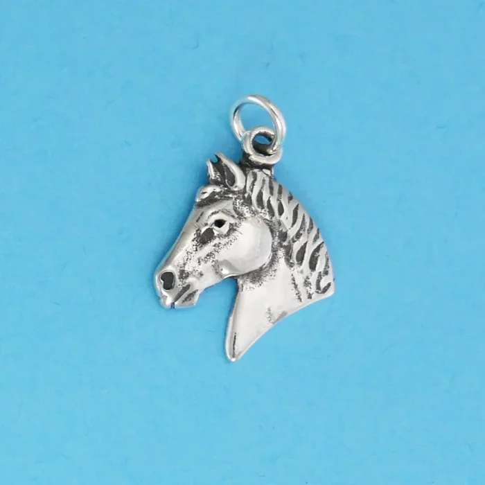 Greek Horse Head Charm
