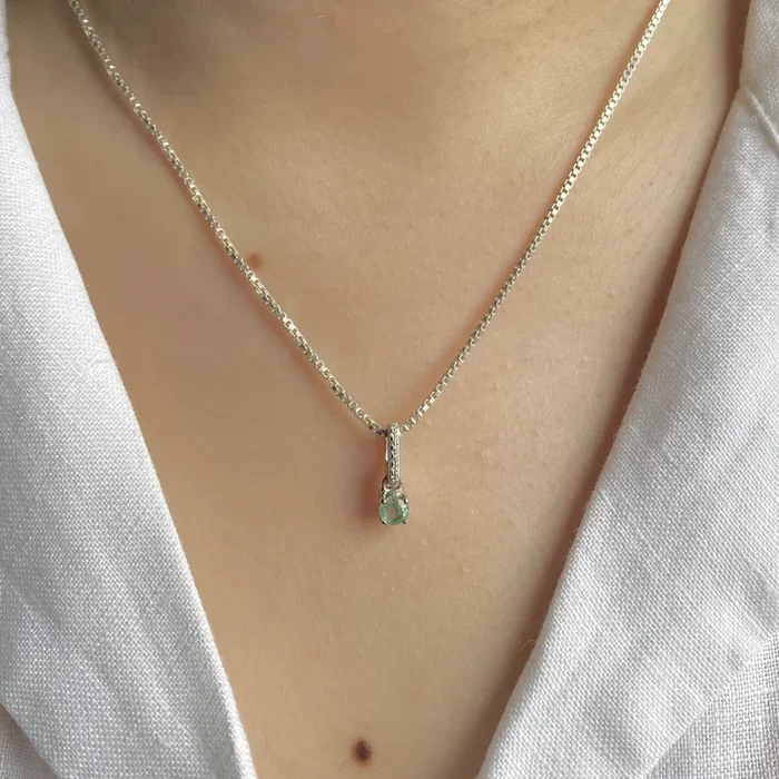 Green Kyanite Pendant-(KYN-SP-1166-G.)
