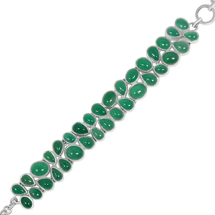 Green Onyx Bracelet-(GRO-B-1)