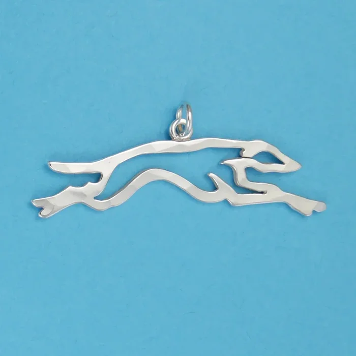 Greyhound Running Charm