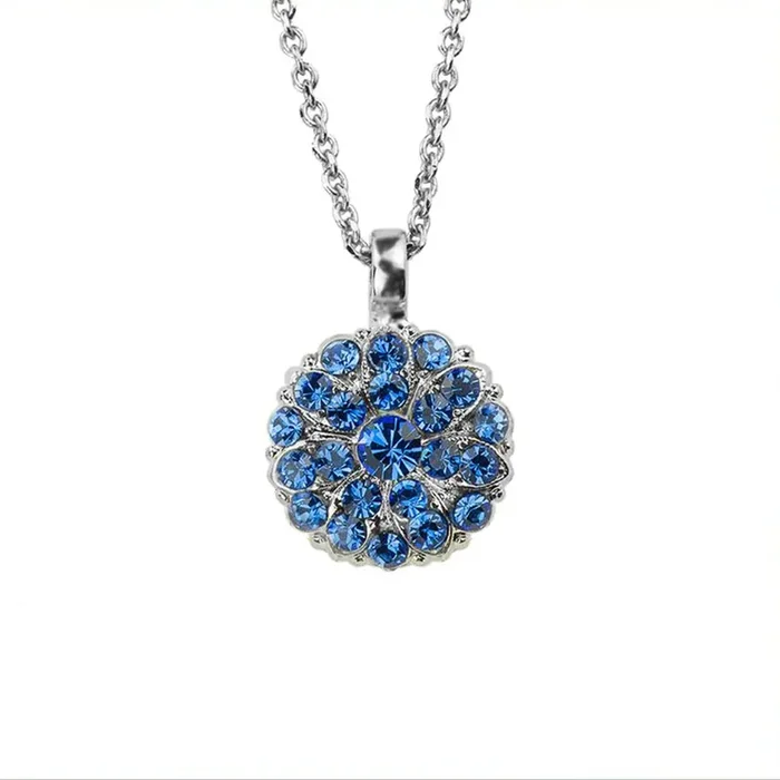 Guardian Angel Birthstone Pendant in “September – Sapphire” *Custom*