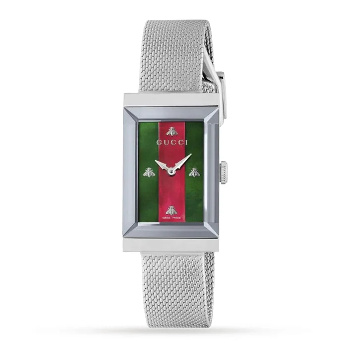 Gucci G-Frame watch, 21x34mm MPN: YA147401