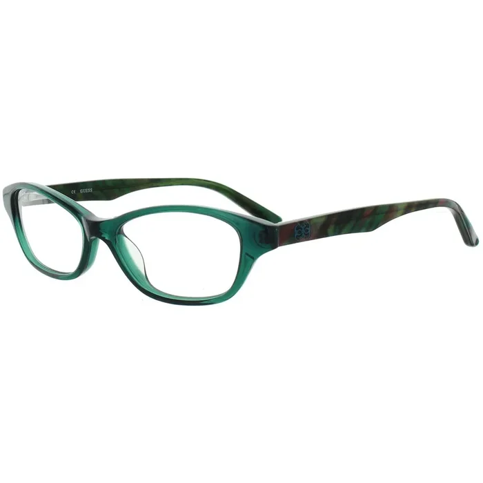Guess Women’s Eyeglasses – Shiny Dark Green Frame | 2417-096-49-15-135
