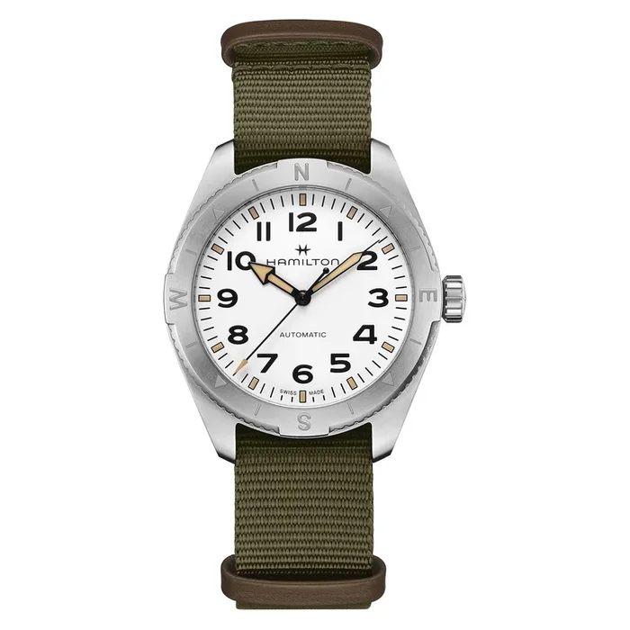 Hamilton Khaki Field Expedition Auto 41mm Mens Watch White MPN: H70315910