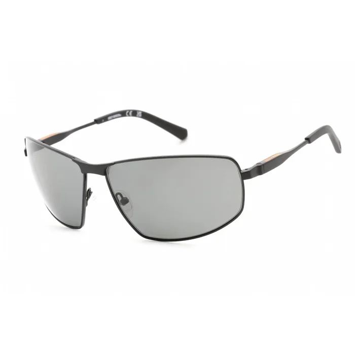 Harley Davidson Men’s Sunglasses – Matte Black Metal Rectangular Frame | HD0965X 02D