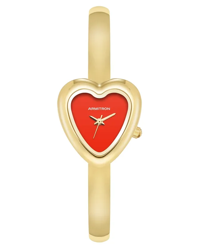 Heart Bangle™ | 24.9mm, Gold/RedWomen