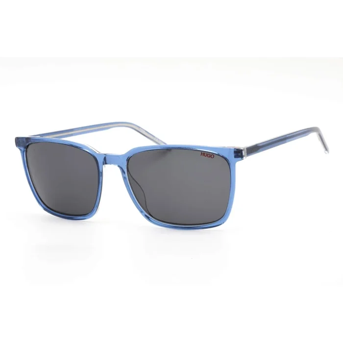 Hugo Men’s Sunglasses – Grey Lens Plastic Square Shape Frame | HG 1096/S 0OXZ IR