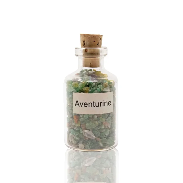 Individual Gemstone Bottle – Aventurine