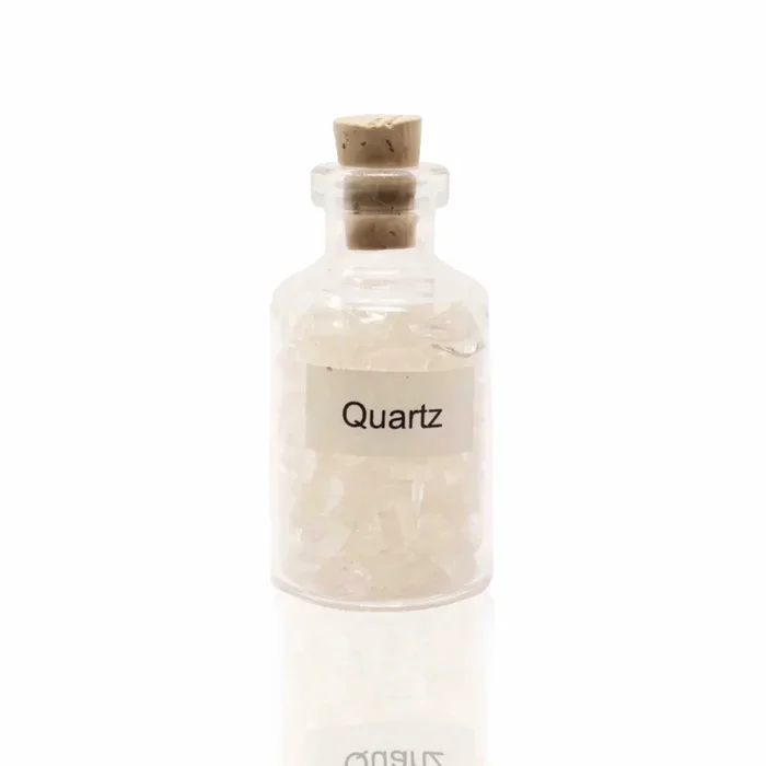 Individual Gemstone Bottle – Quartz