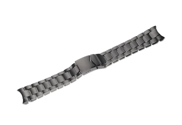 Infantry Vintage Chrono – Black Ice PVD Stainless Steel Bracelet with clasp – 23 mm