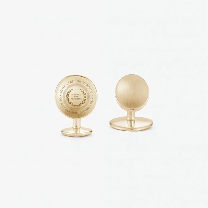 Iowa State Organic Cufflinks