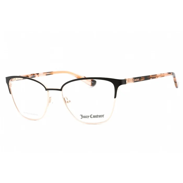 Juicy Couture Women’s Eyeglasses – Matte Black Cat Eye Metal Frame | JU 238/G 0003 00