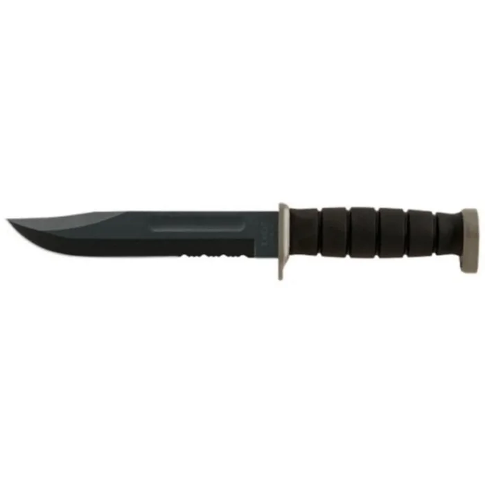 KA-BAR Knife – D2 Extreme Fighting and Utility Kraton G Handle Fixed Blade | 1282