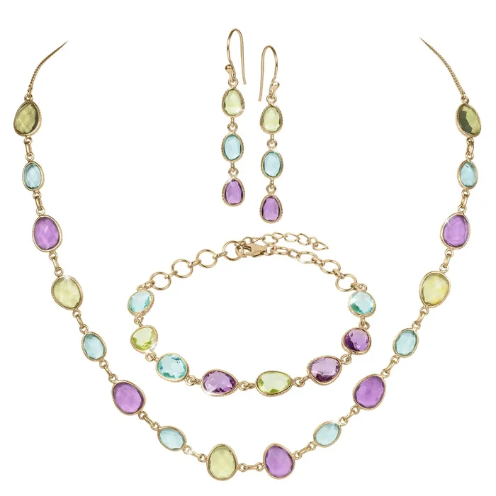 Kaleidoscope Gem CollectionWatch & Jewelry Set