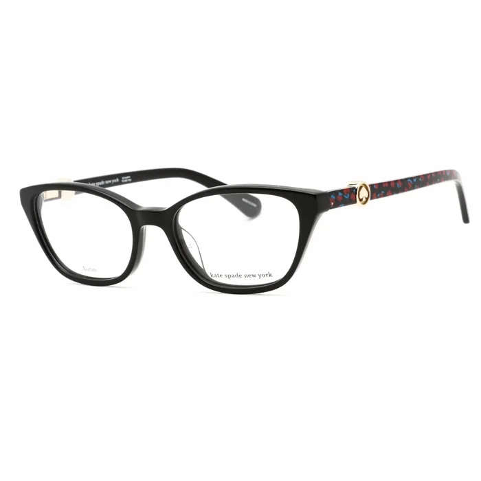 Kate Spade Women’s Eyeglasses – Clear Demo Lens Black Round Frame | EMMALEE 0807 00