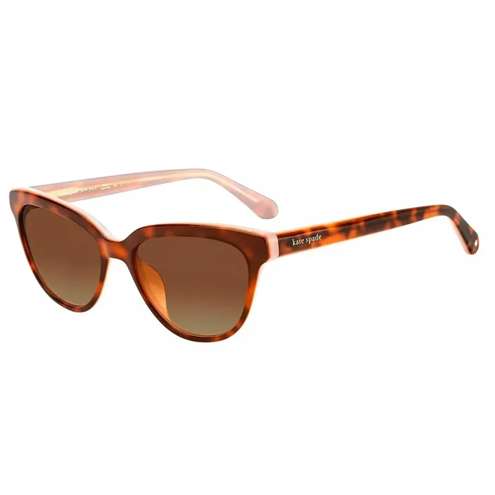 Kate Spade Women’s Sunglasses – Havana Cat-Eye Frame Brown Lens | CAYENNE/S 0086