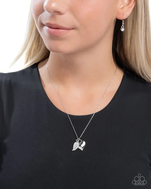 Keep it LEAF White Necklace – Jewelry by Bretta