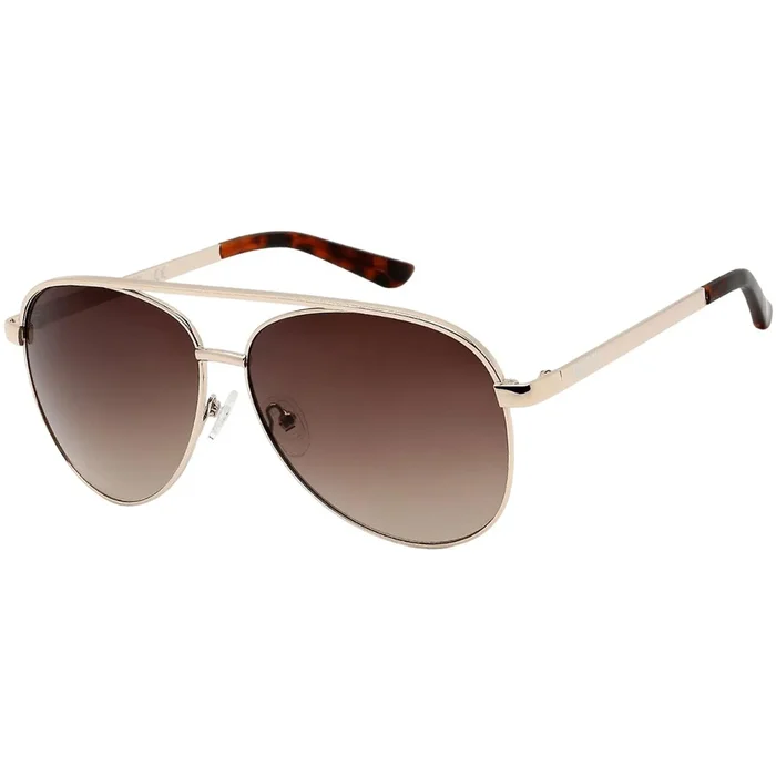 Kenneth Cole Reaction Women’s Sunglasses – Gradient Lens Gold Metal Frame | KC2914 32F