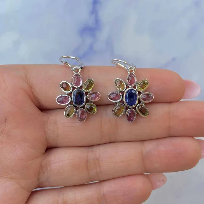 Kyanite Earring-(KYN-CCE-19.)