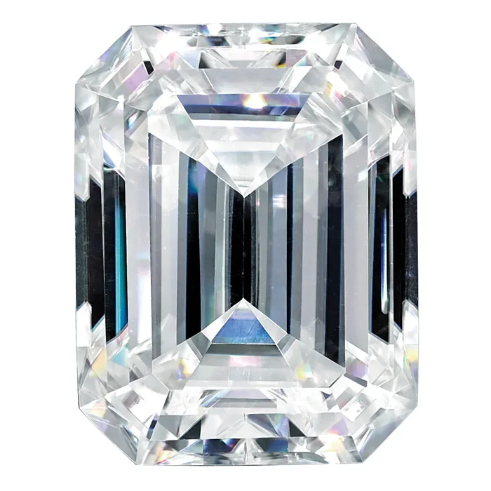 Lab Grown VS+, F+ 7/8ct Emerald Diamond