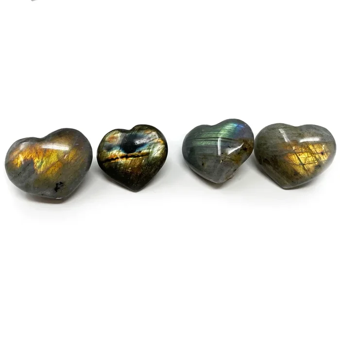 Labradorite Heart – Extra Small (Singles)
