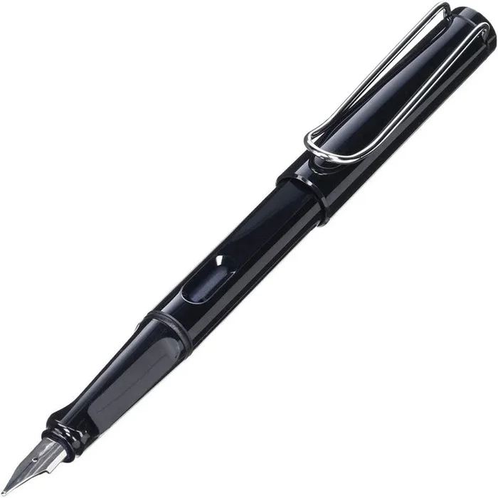 Lamy Fountain Pen – Safari Black ABS Plastic with Metal Clip