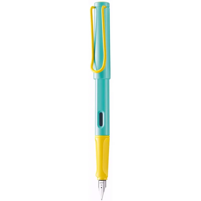 Lamy Fountain Pen – Safari with Yellow Grip, Pina Colada, L0E9PCL