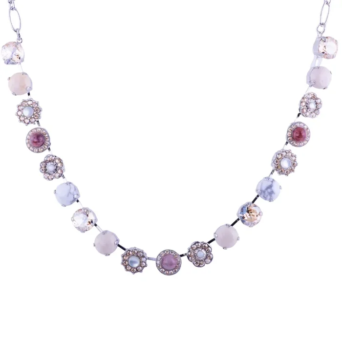Large Rosette Necklace- “Sahara” *Custom*