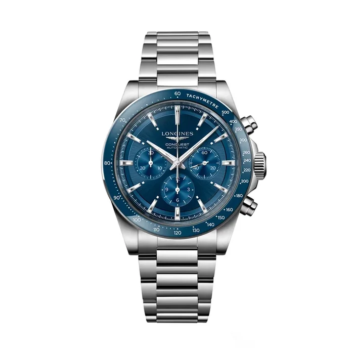 Longines Conquest 42mm Mens Watch Blue MPN: L38354926