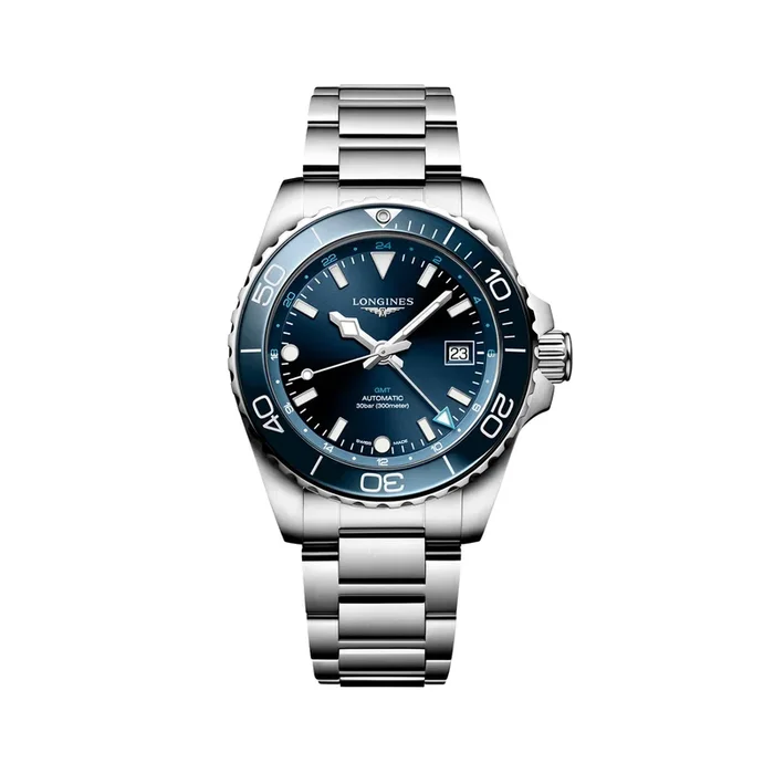 Longines Hydroconquest 41mm Mens Watch Blue Stainless Steel MPN: L37904966