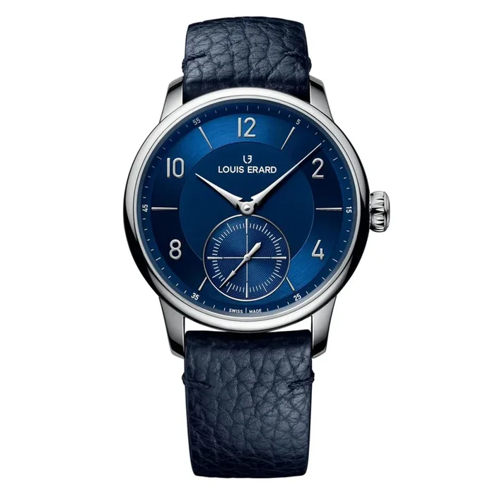 Louis Erard Excellence Petite Seconde 39mm Unisex Watch Blue MPN: 34248AA05.BVA134