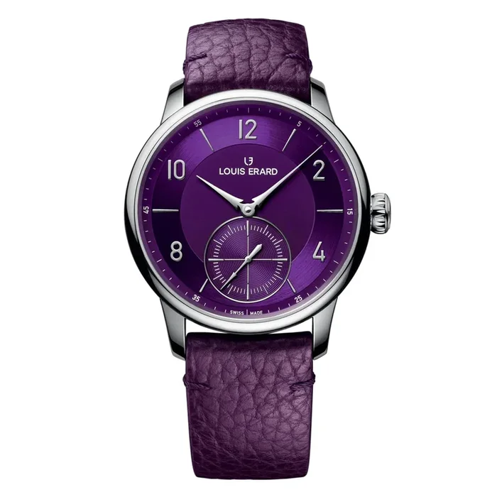 Louis Erard Excellence Petite Seconde 39mm Unisex Watch Purple MPN: 34248AA06.BVA142
